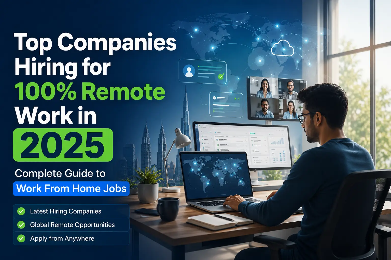 Top Companies Hiring for 100% Remote Work in 2025 – Complete Guide to Work From Home Jobs